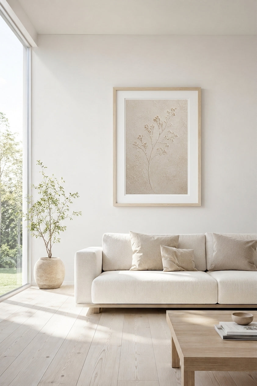 Delicate Branch - Framed Poster