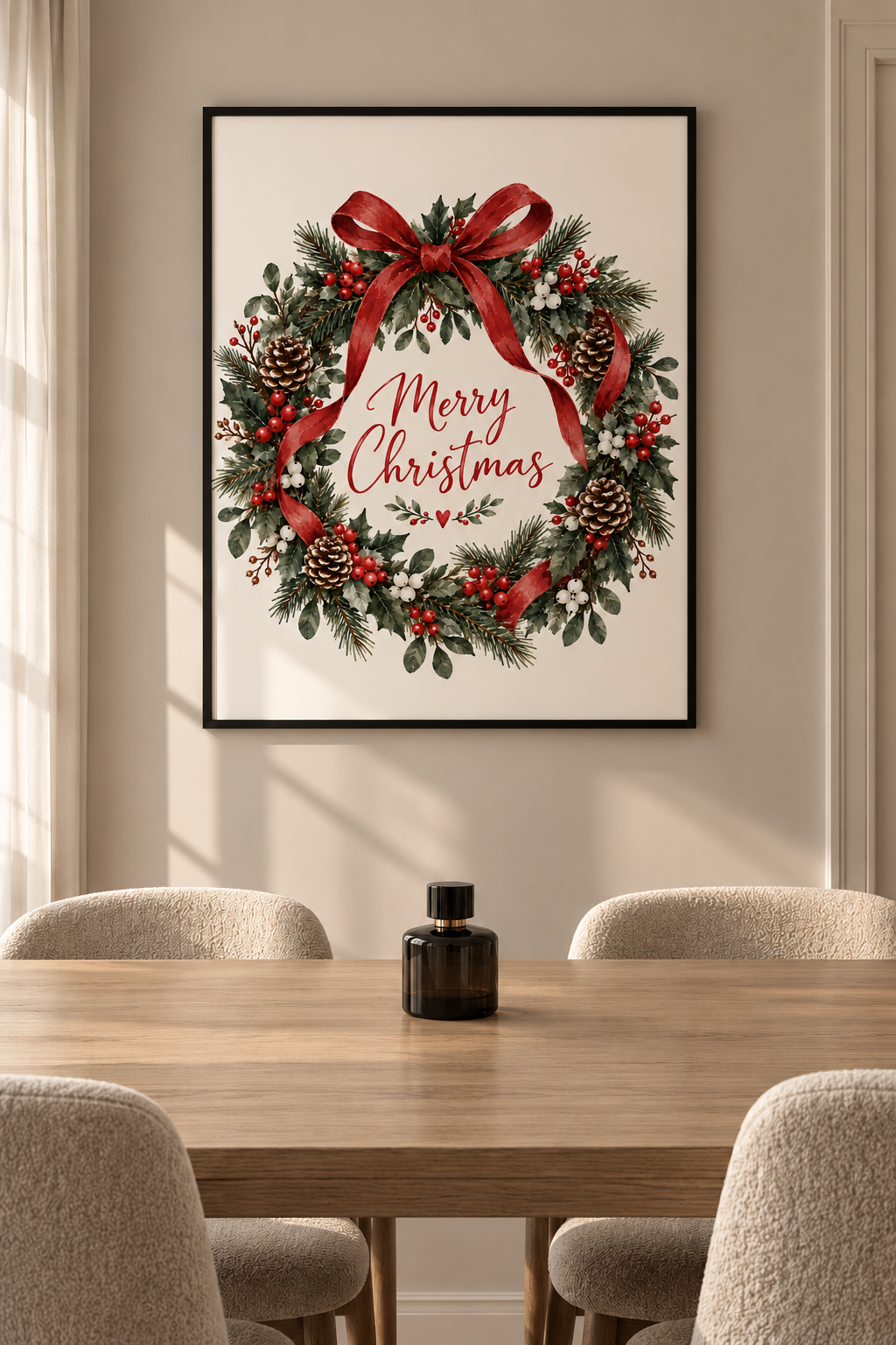 Julkrans Poster