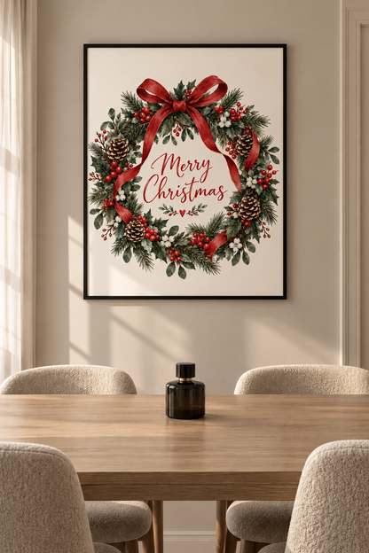 Julkrans Poster