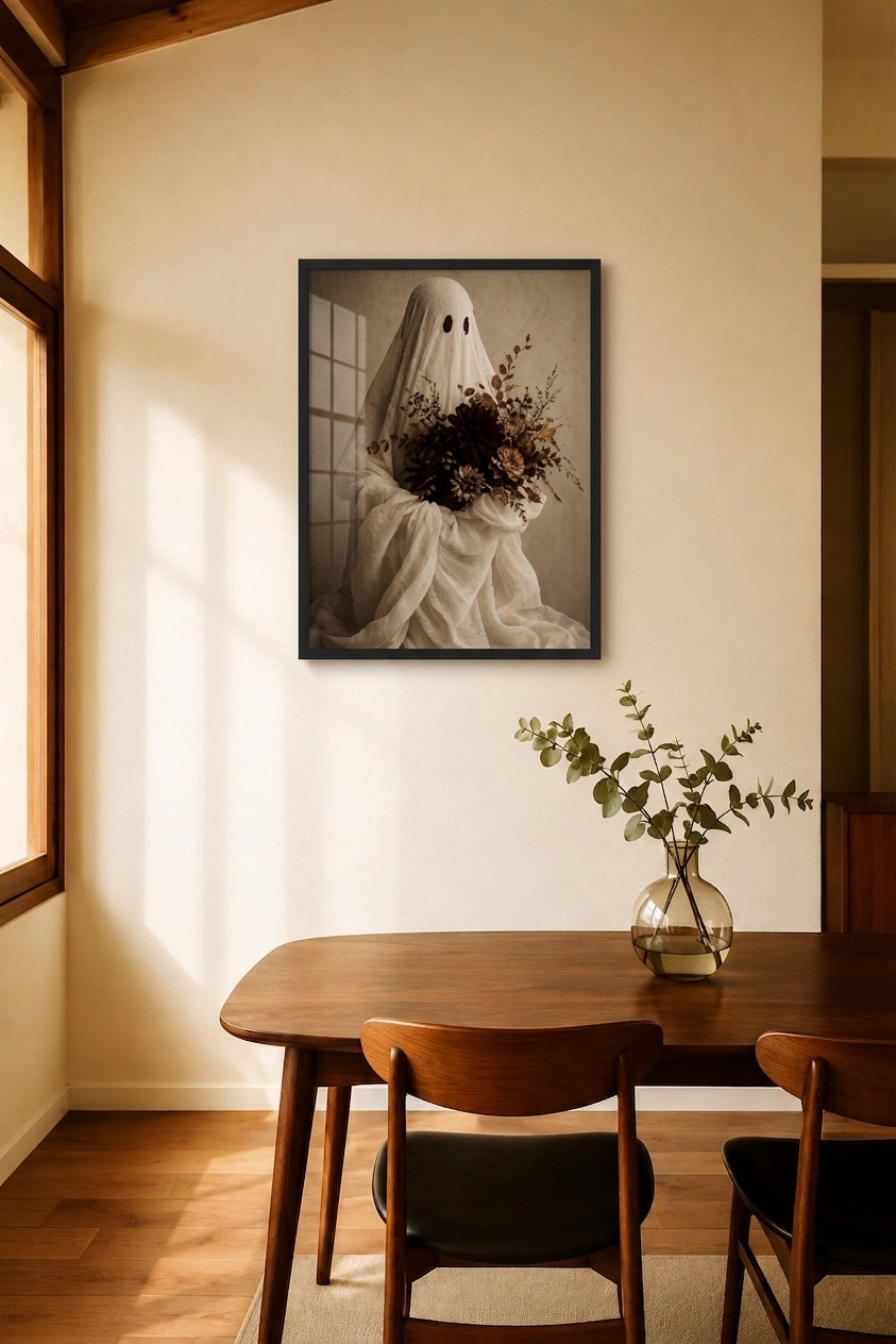 Halloween Friendly Ghost Poster