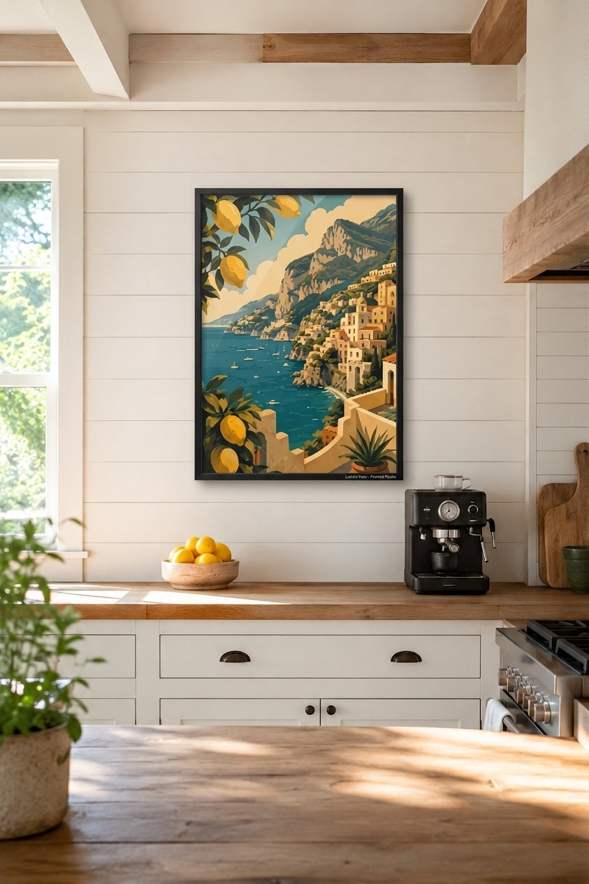 Lemon View - Framed Poster