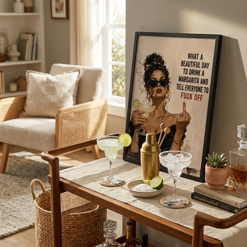 Margarita Mood - Framed Poster