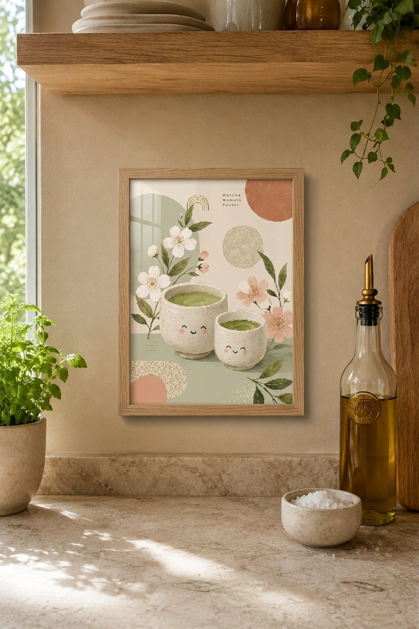 Matcha Moments Poster