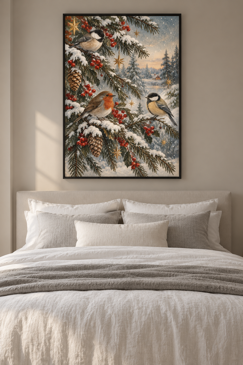 Vinterfåglar Poster