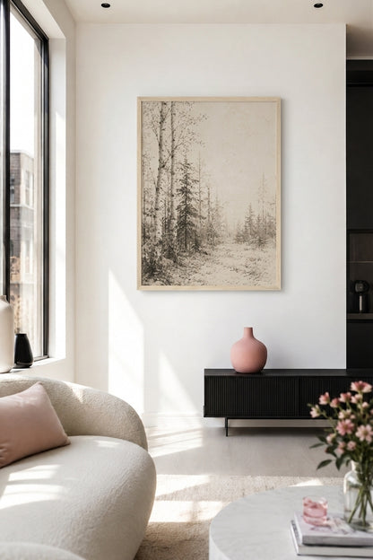 Nordic Woodland Poster