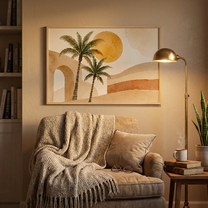Palm Mirage Poster