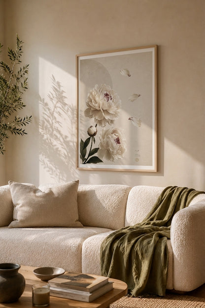 Peony Poster