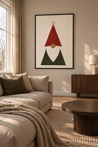 Little Santa Poster