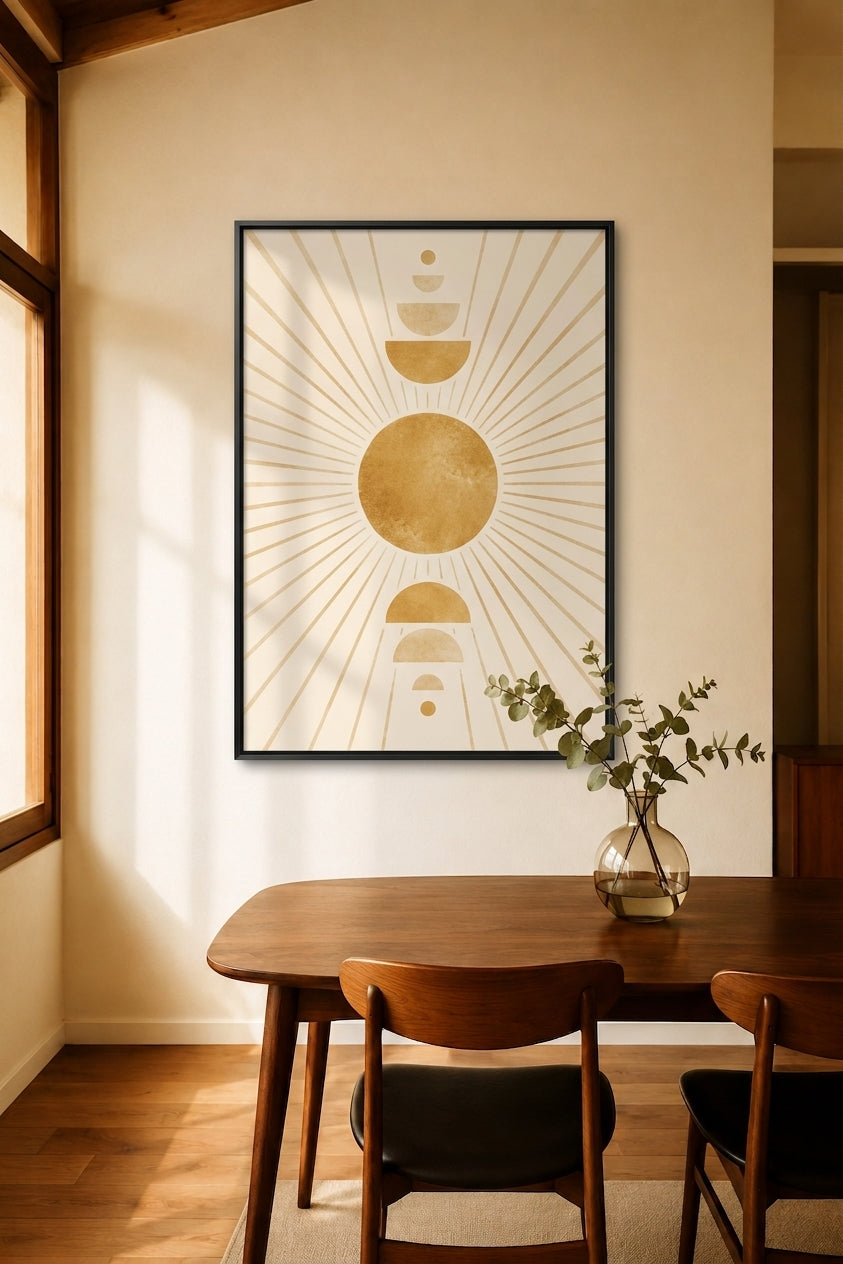 Solar Alignment - Framed Poster