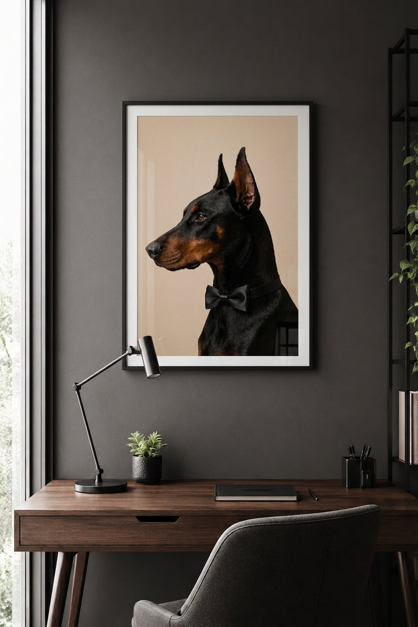 The Gentleman - Framed Poster