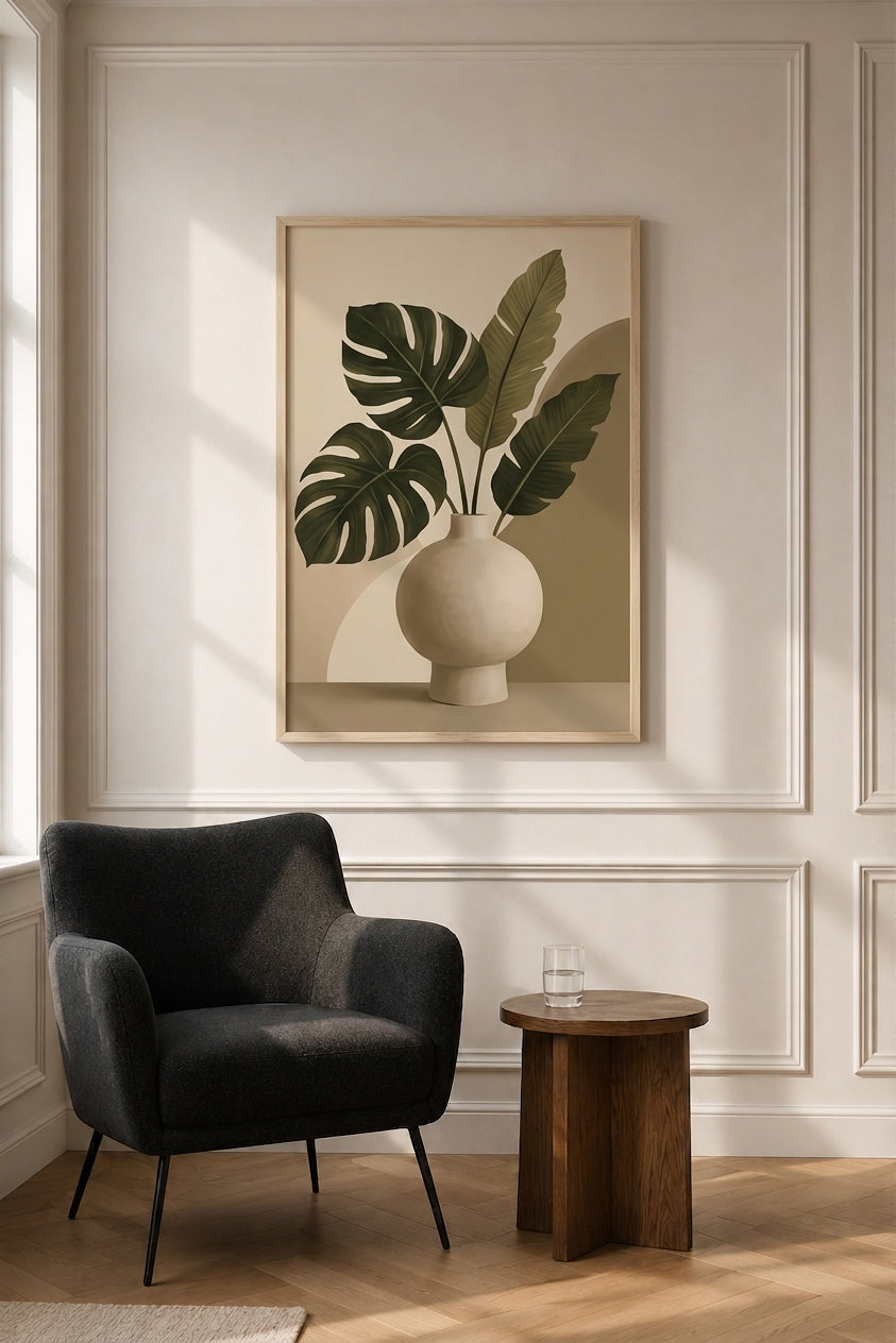 Tropical Leafs Poster