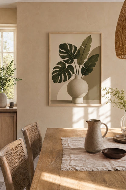 Tropical Leafs Poster