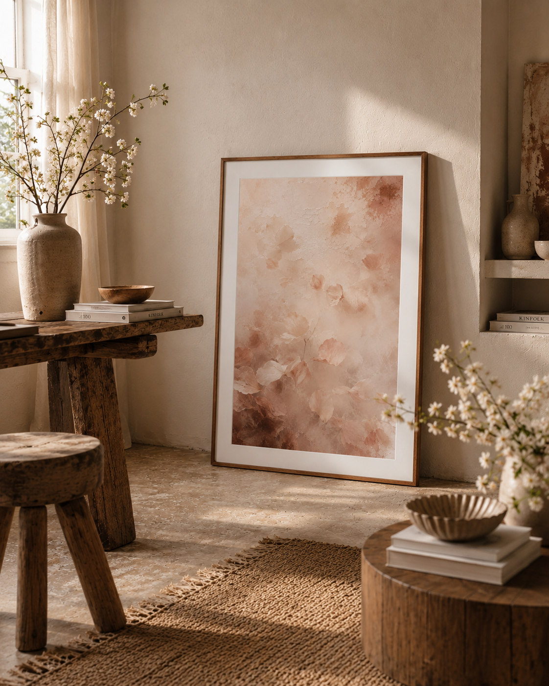 Faded Petals Poster